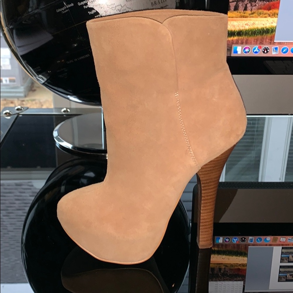 Bebe Chic Suede Stiletto Boots
